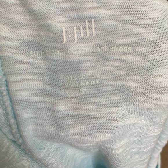 J. Jill sleep gown long Tank dress Sleeveless S. Water and Ice color - Picture 8 of 10